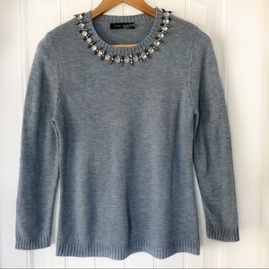IVANKA TRUMP jewelled sweater - size M